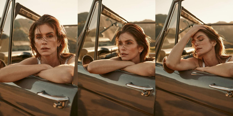 Cindy Crawford featured in Super Natural, March 2019