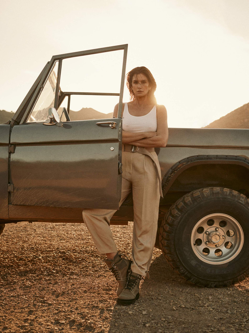 Cindy Crawford featured in Super Natural, March 2019