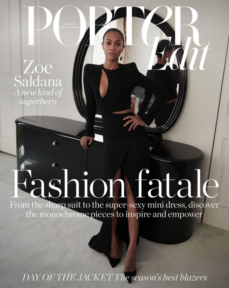 Zoe Saldana featured in Boldly Go, April 2018