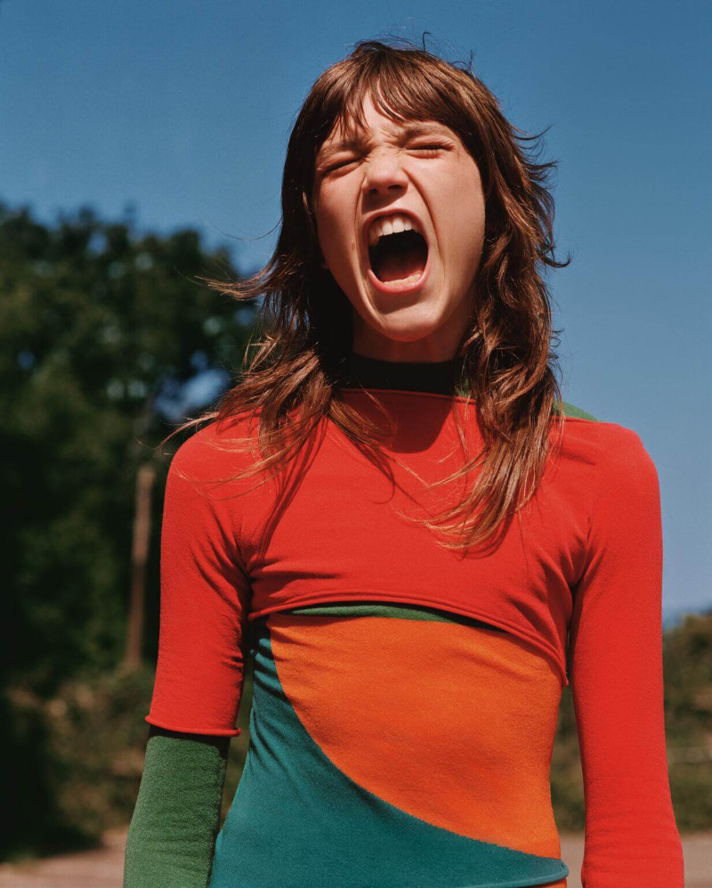 Lila Grace Moss featured in Alasdair McLellan, September 2021