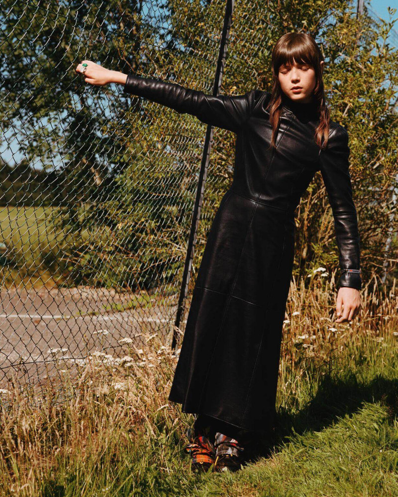 Lila Grace Moss featured in Alasdair McLellan, September 2021