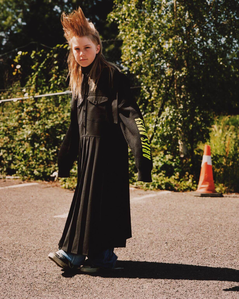 Lila Grace Moss featured in Alasdair McLellan, September 2021