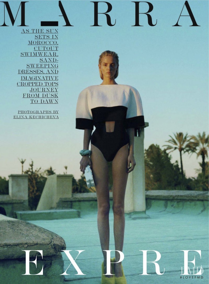 Michaela Kocianova featured in Marrakech Express, May 2013