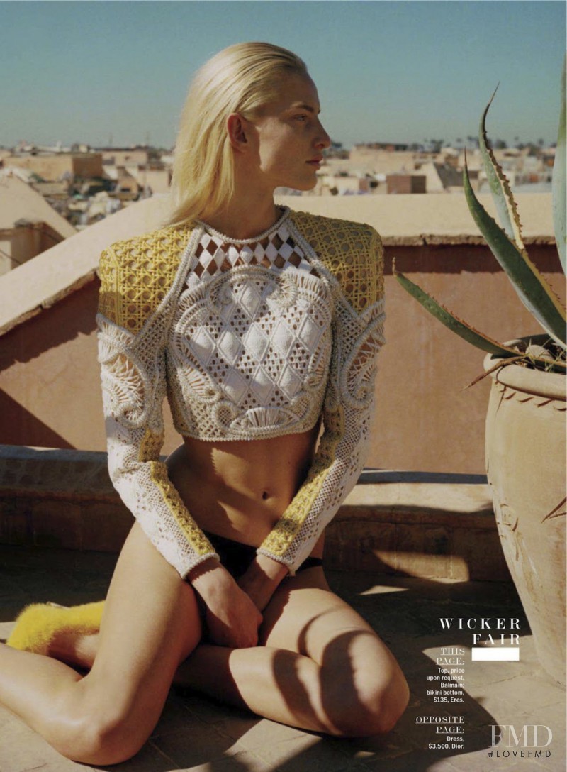 Michaela Kocianova featured in Marrakech Express, May 2013