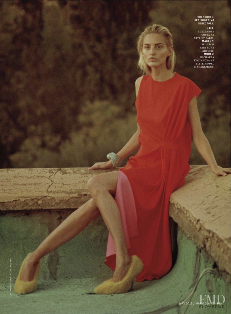 Michaela Kocianova featured in Marrakech Express, May 2013