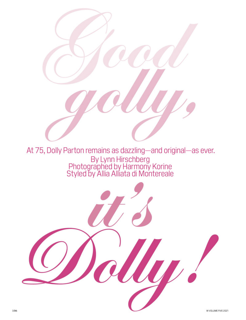 Good Golly, It\'s Dolly!, October 2021