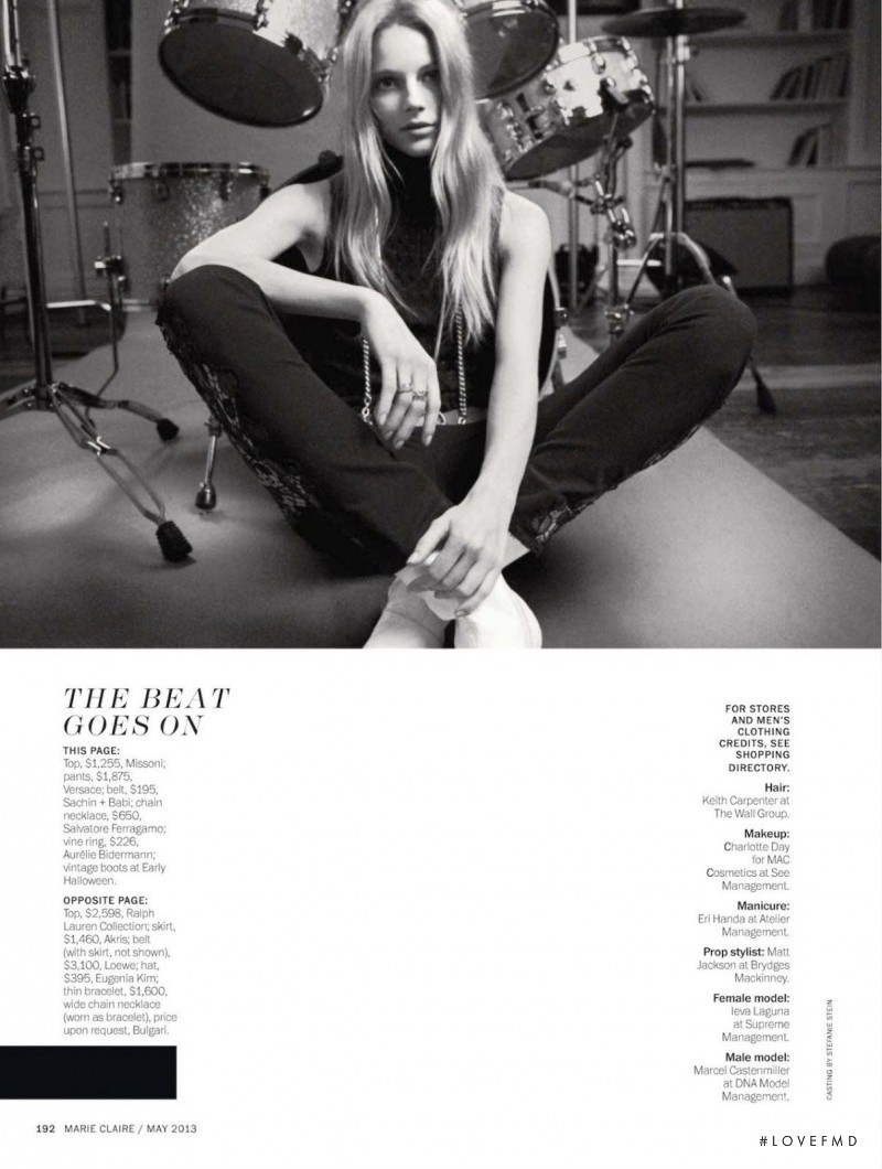 Ieva Laguna featured in The Jane Addiction, May 2013
