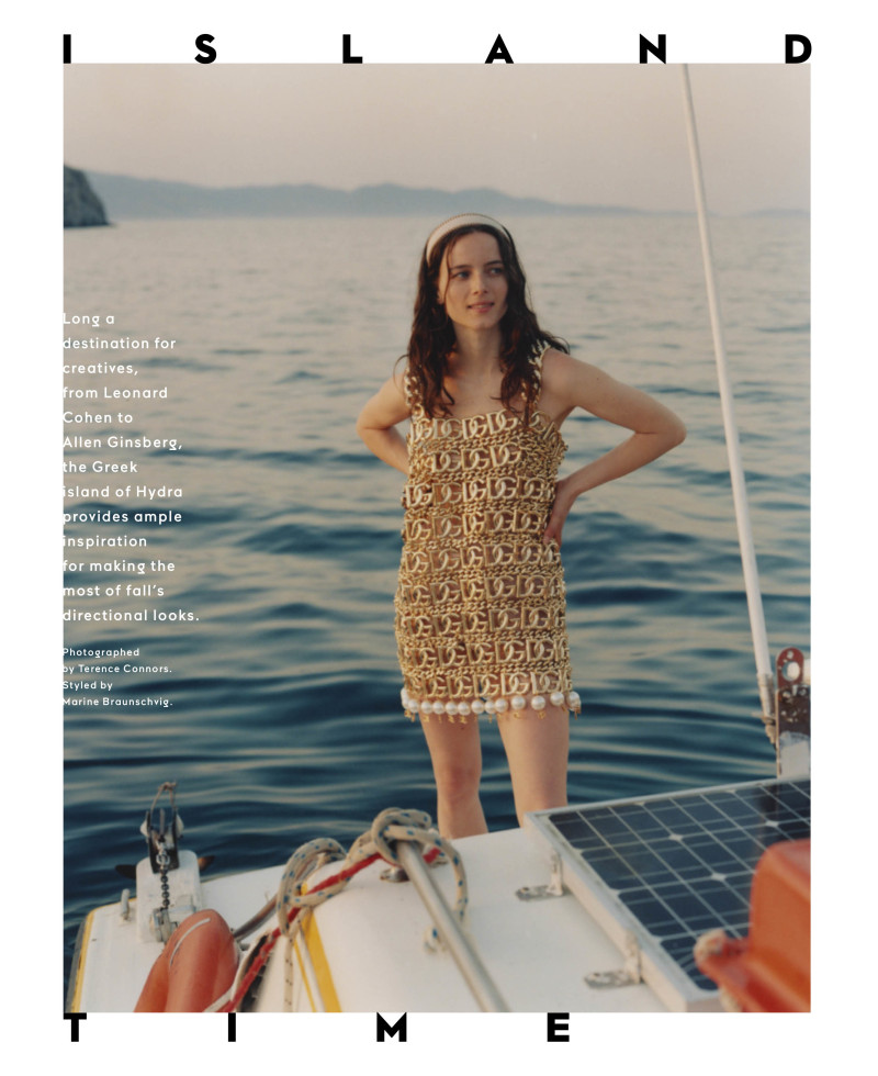 Anna de Rijk featured in Island Time, September 2021