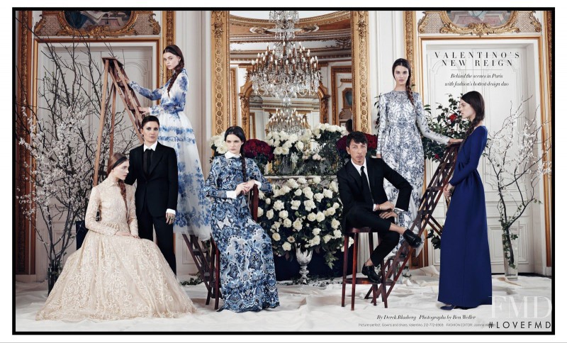 Erika Labanauskaite featured in Valentino\'s New Reign, May 2013