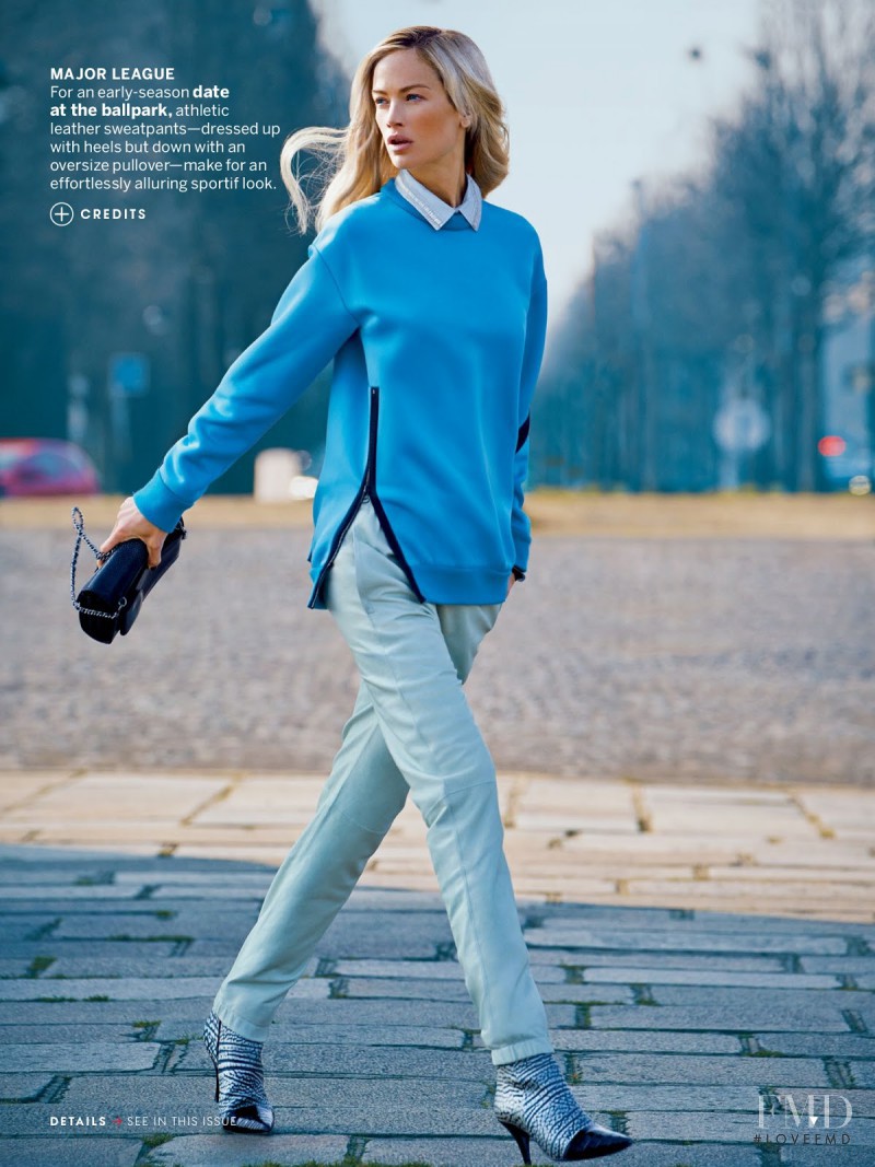 Carolyn Murphy featured in Miking Strides, May 2013