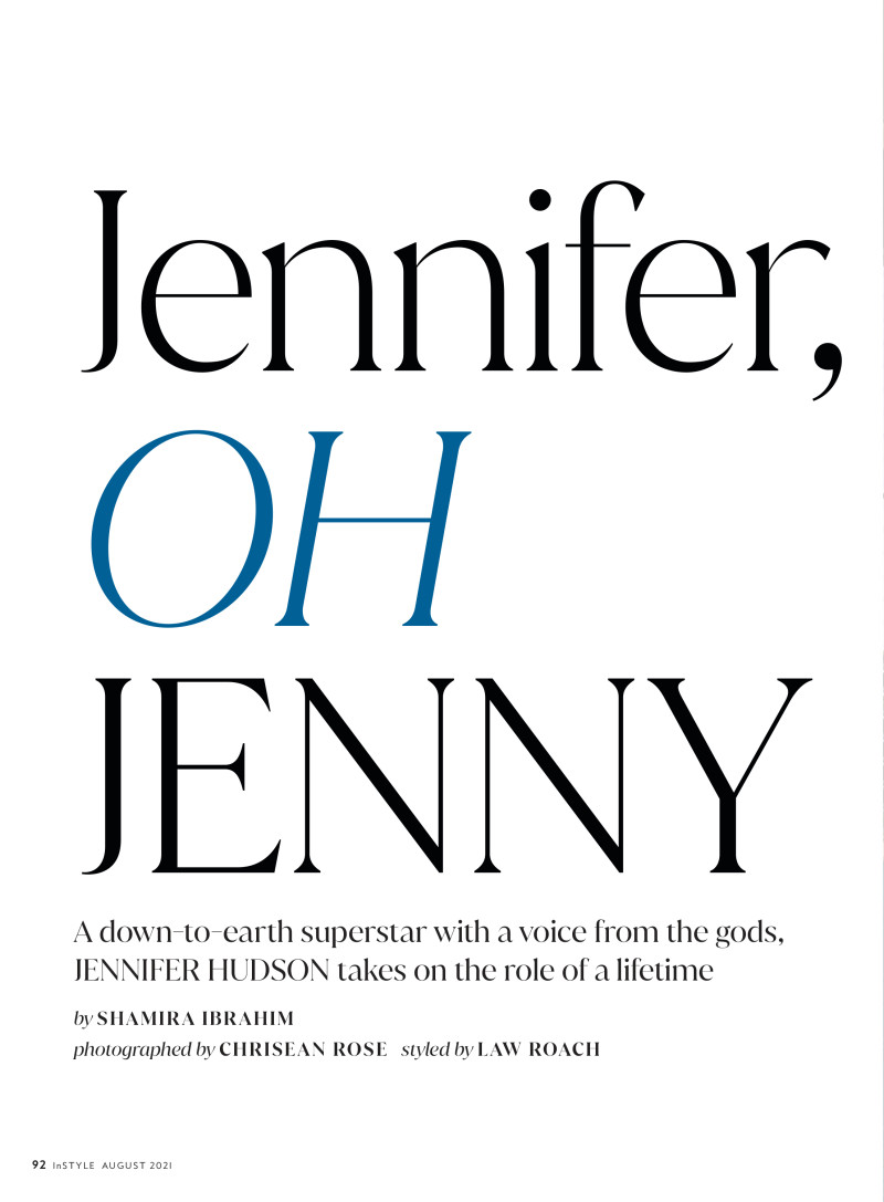 Jennifer, Oh Jenny, August 2021