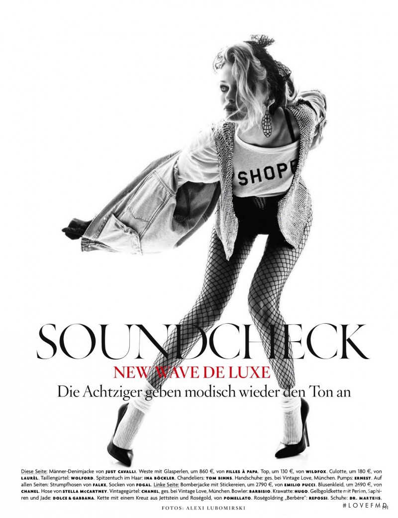 Edita Vilkeviciute featured in Soundcheck, May 2013
