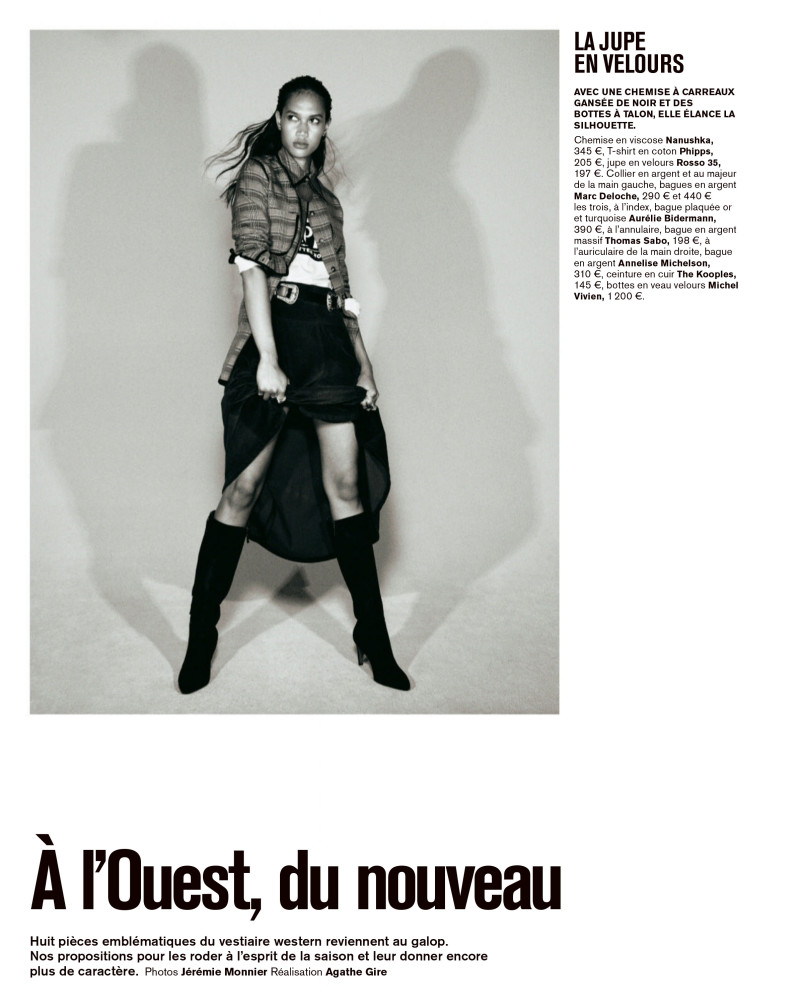 Tia Wan featured in À L\'ouest Du Nouveau, September 2021