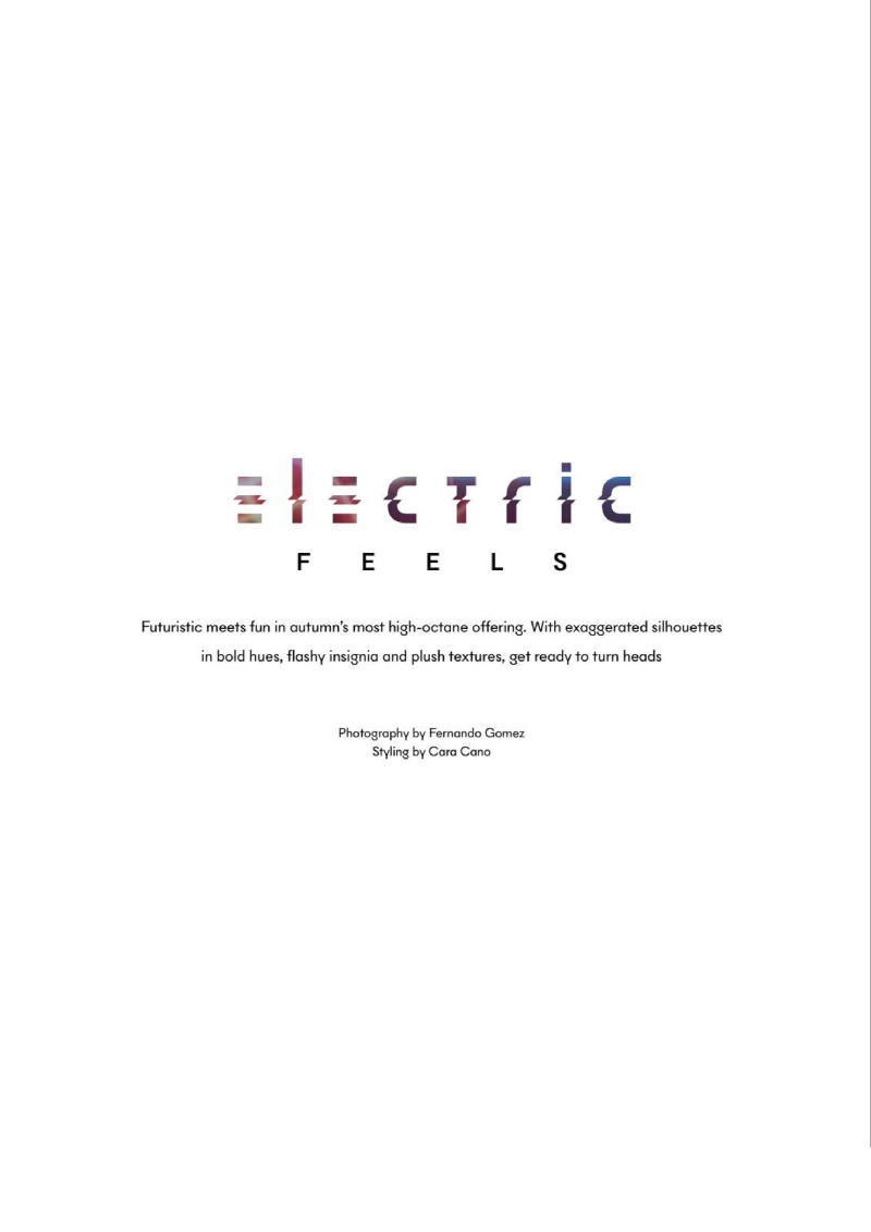 Electric Feels, September 2020