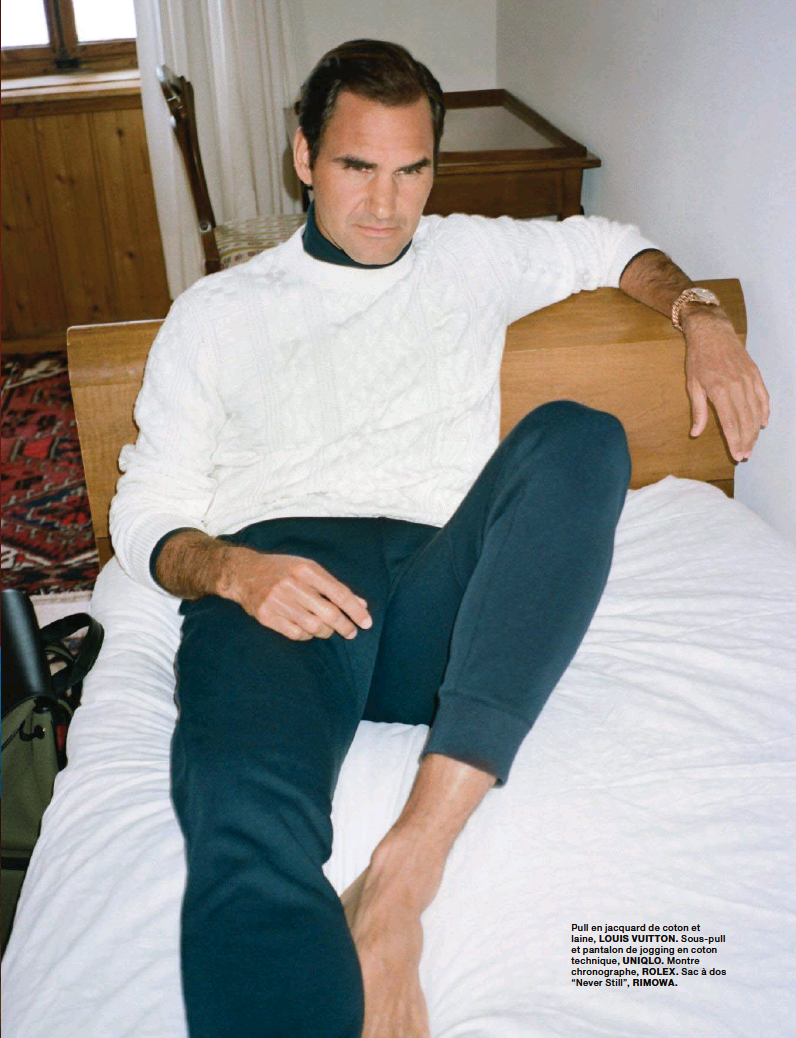 Roger Federer, March 2021