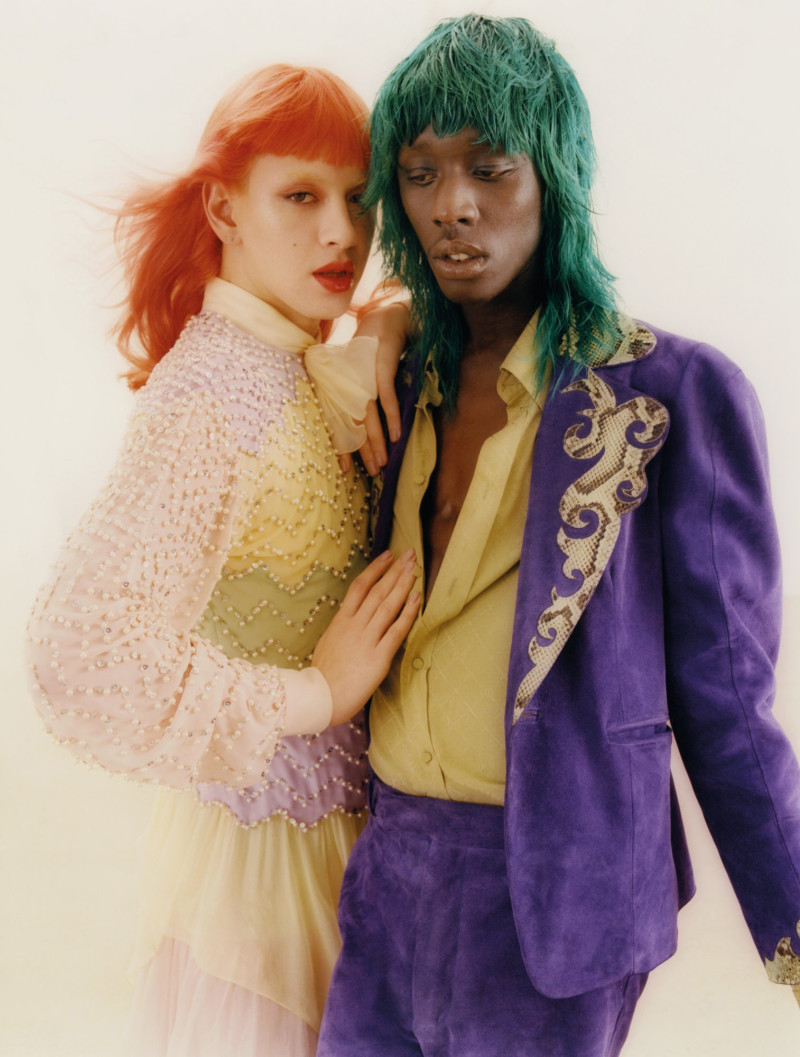 Dustin Muchuvitz featured in Gucci S/S 2021, March 2021