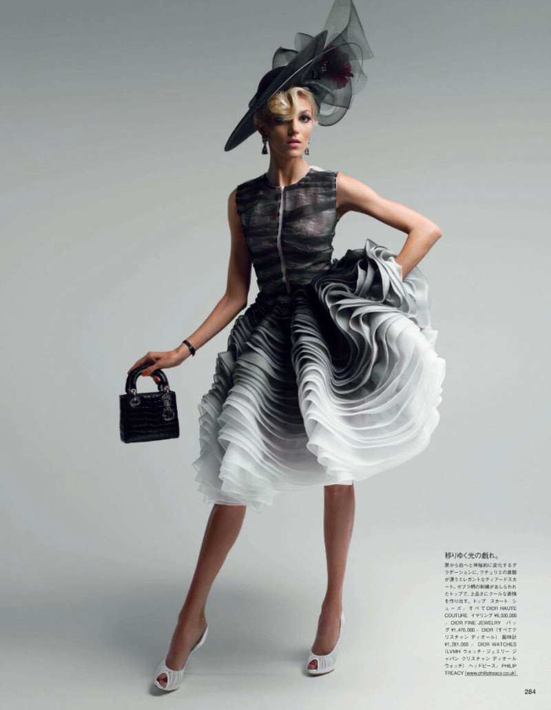 Anja Rubik featured in Couture to Adore, May 2012