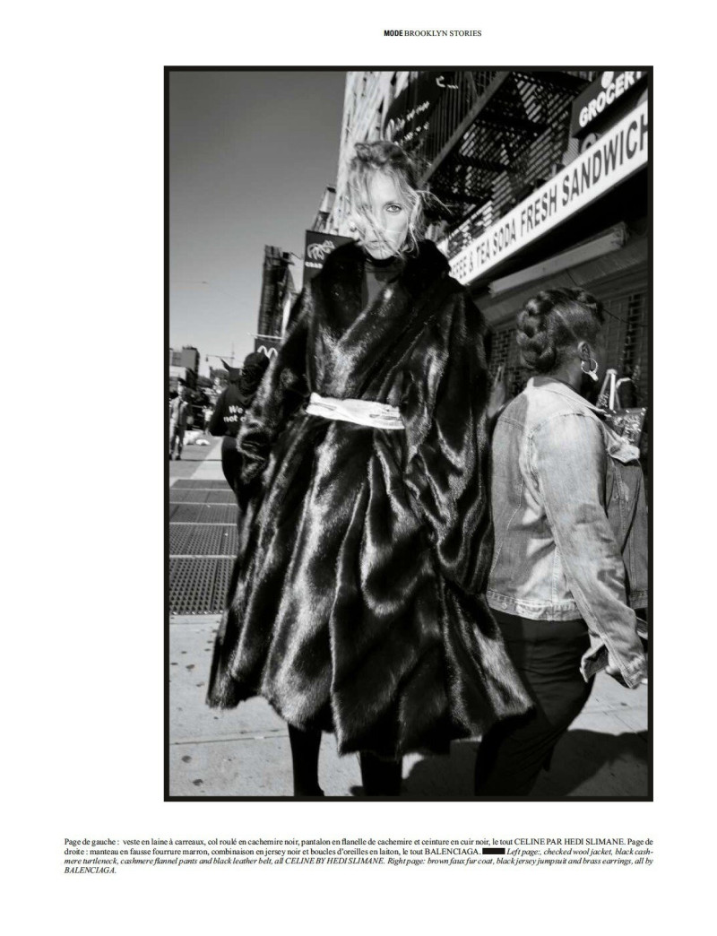 Anja Rubik featured in Brooklyn stories, November 2022