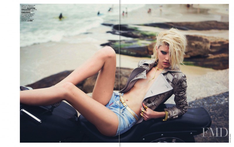 Sex And Jeans In Marie Claire Italy With Alison Nix Wearing