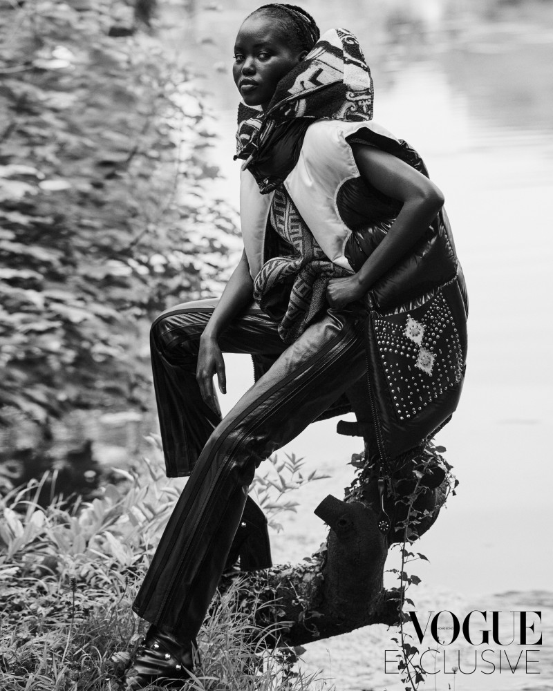 Adut Akech Bior featured in Vittoria Ceretti Adut Akech Sora Choi & Jill Kortleve, September 2021