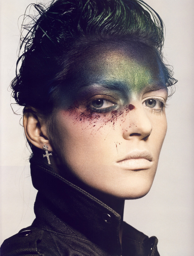 Anja Rubik featured in Peintures de guerre, November 2009