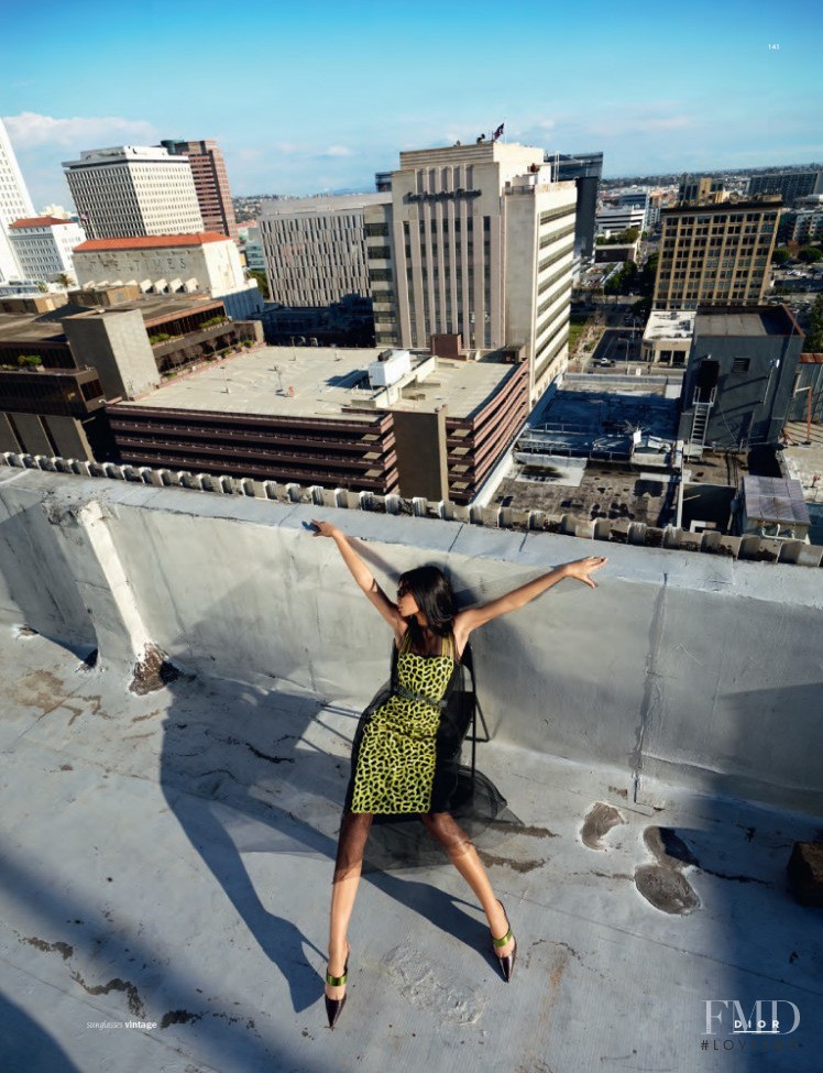 Chanel Iman featured in Rooftop, March 2013