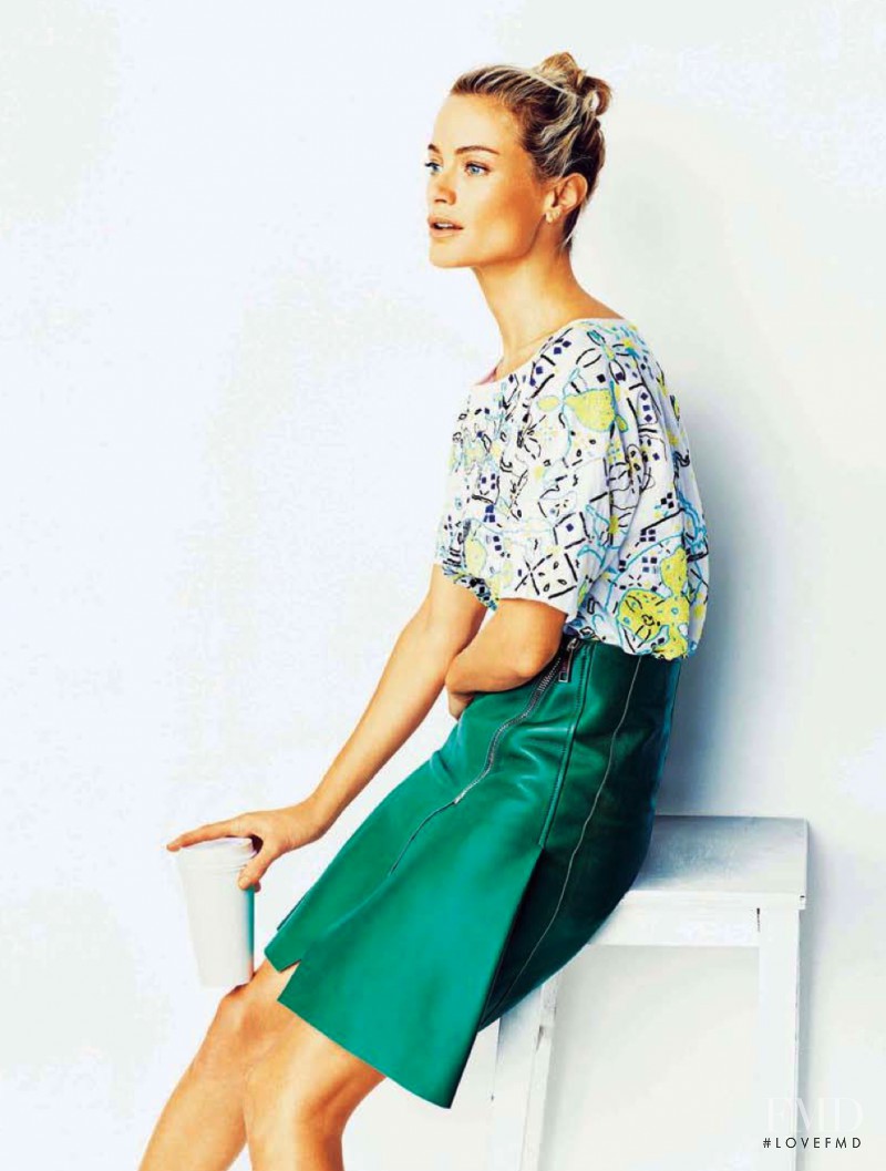 Carolyn Murphy featured in L\'Instinct De Grace, March 2013