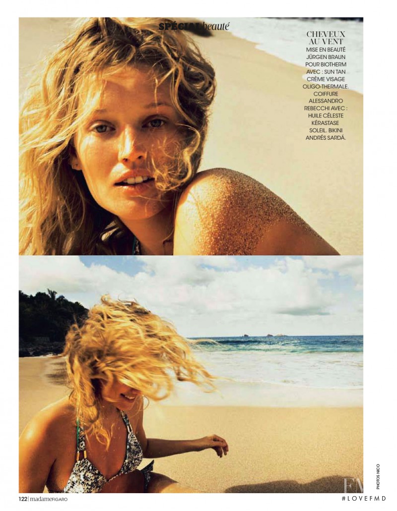 Toni Garrn featured in Cap Sur L\'Ete, April 2013