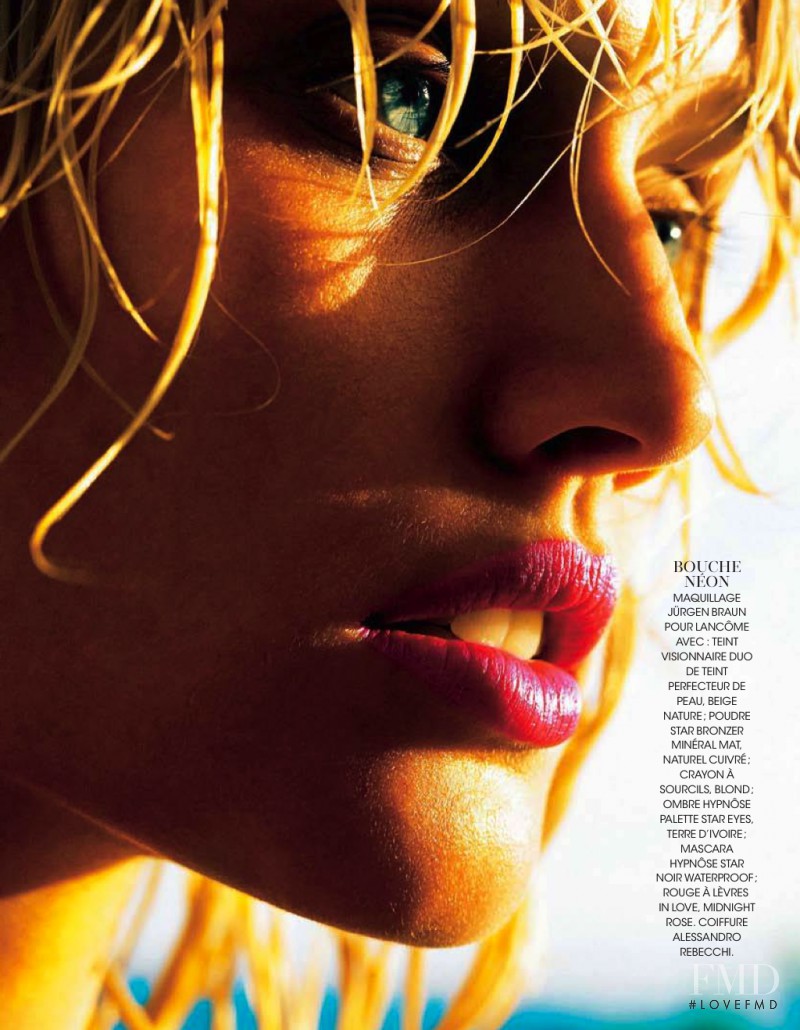 Toni Garrn featured in Cap Sur L\'Ete, April 2013