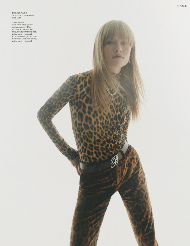 Klara Kristin featured in In Vogue, July 2021