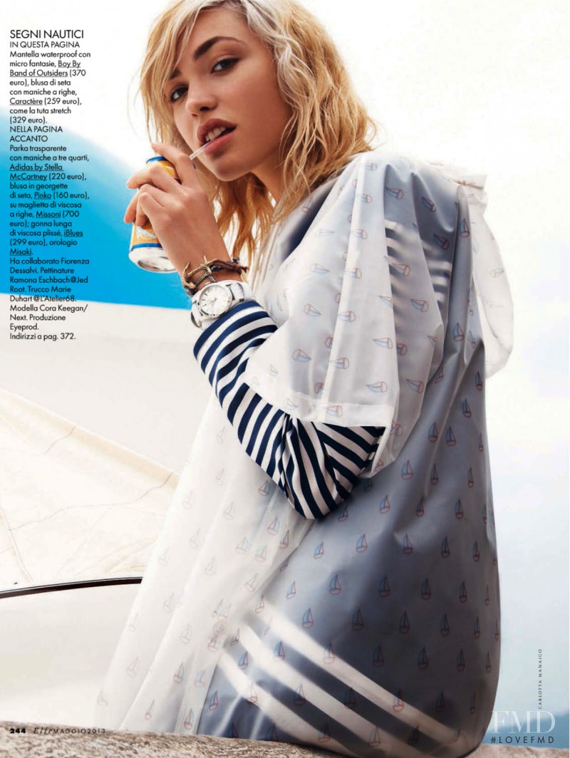 Cora Keegan featured in Sailor Made, May 2013