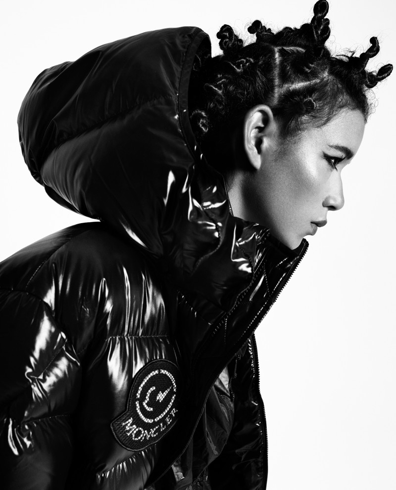Janiece Dilone featured in 7 Moncler Frgmt Hiroshi Fujiwara, September 2021