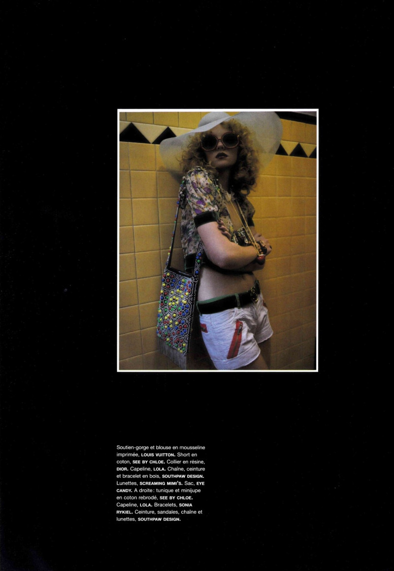 Heather Marks featured in Sucrées, February 2005