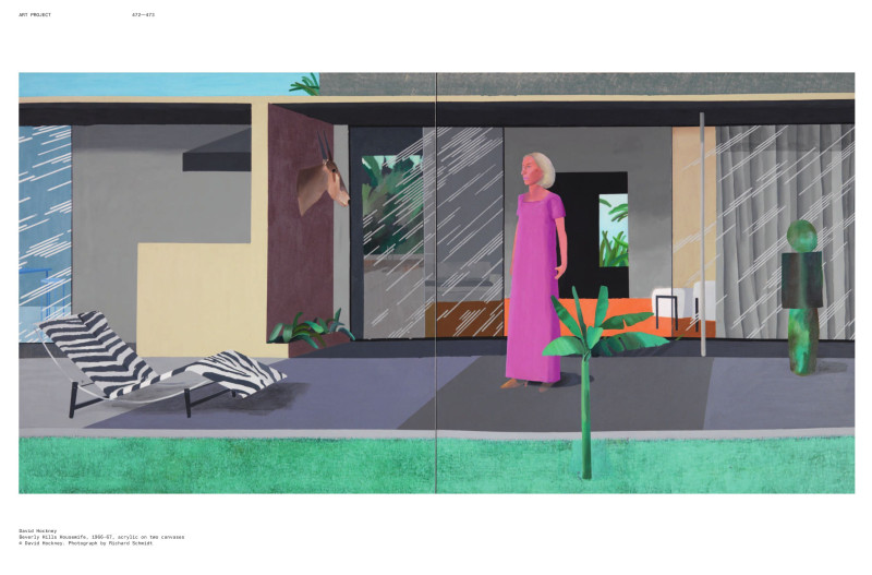 David Hockney, March 2021