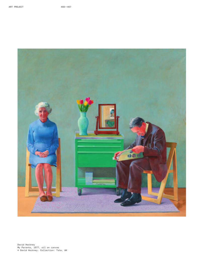 David Hockney, March 2021