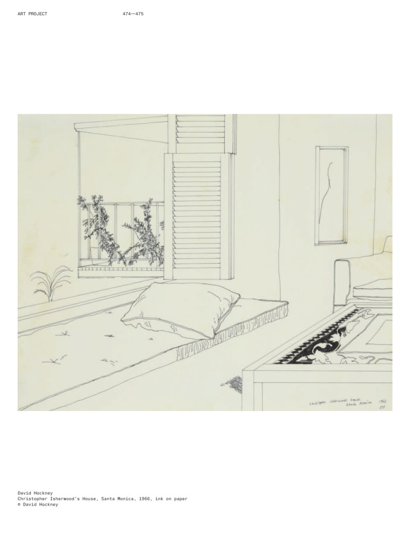 David Hockney, March 2021