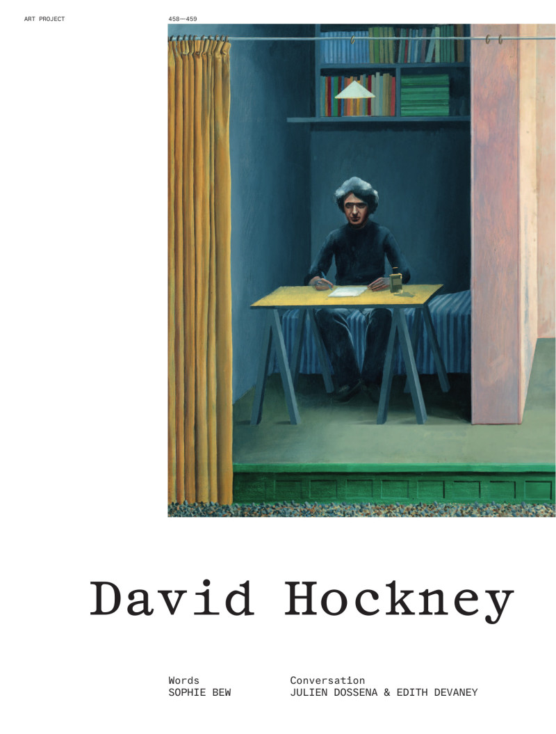 David Hockney, March 2021