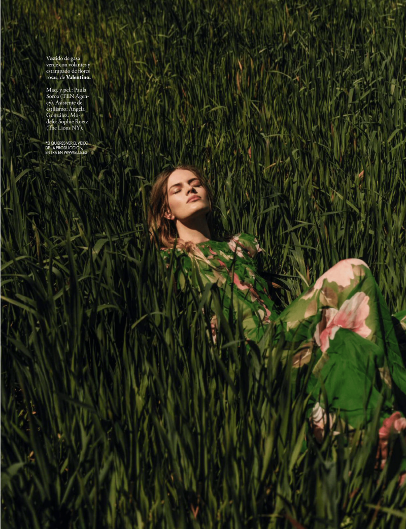 Sophia Roetz featured in Inspiración Natural, May 2021