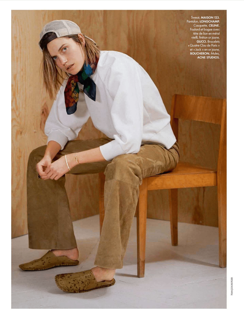 Cato van Ee featured in Beiges De Printemps, April 2021