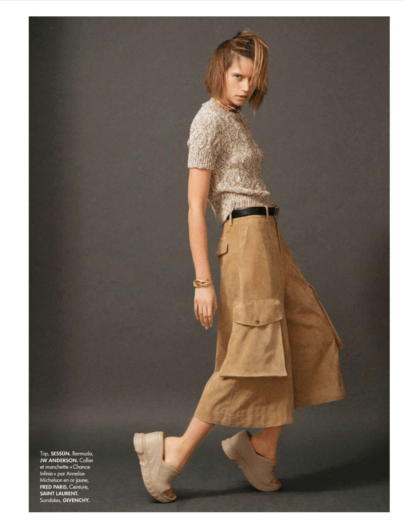 Cato van Ee featured in Beiges De Printemps, April 2021