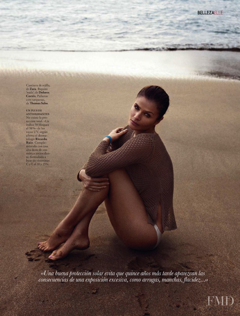 Helena Christensen featured in Dale Cuerpo Al Verano, May 2013