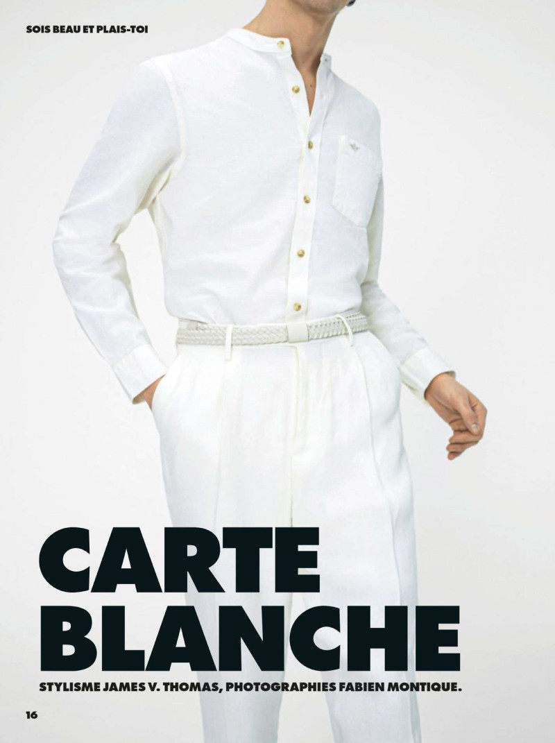 Carte Blanche, April 2021