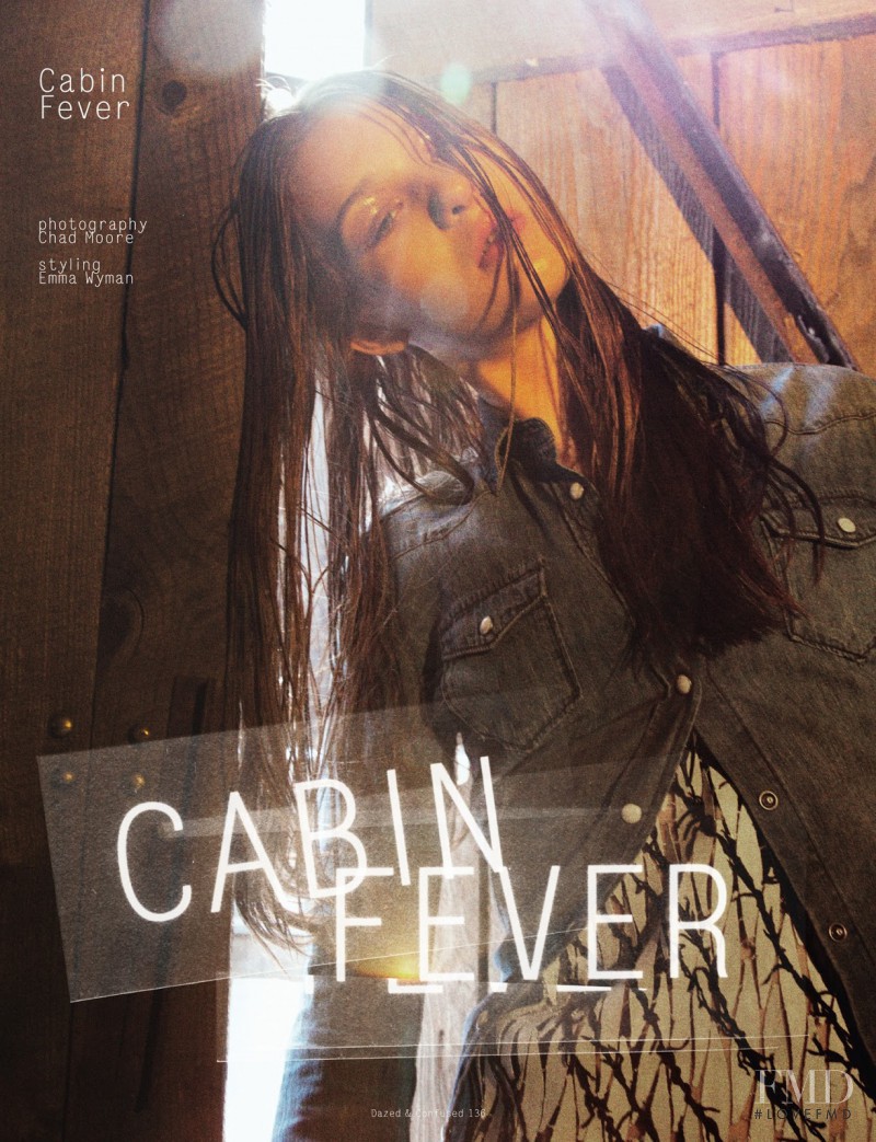 Elena Bartels featured in Cabin Fever, May 2013