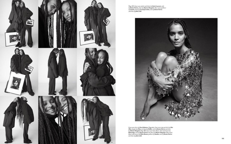 Liya Kebede featured in Liya Kebede With Daughter, March 2021