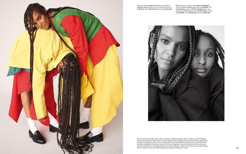 Liya Kebede featured in Liya Kebede With Daughter, March 2021