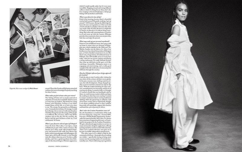 Liya Kebede featured in Liya Kebede With Daughter, March 2021