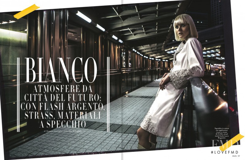 Ali Whitfield featured in Bianco, April 2013