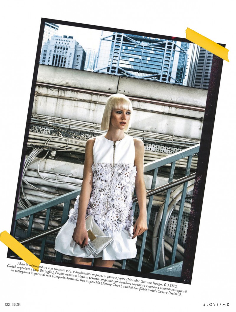 Ali Whitfield featured in Bianco, April 2013