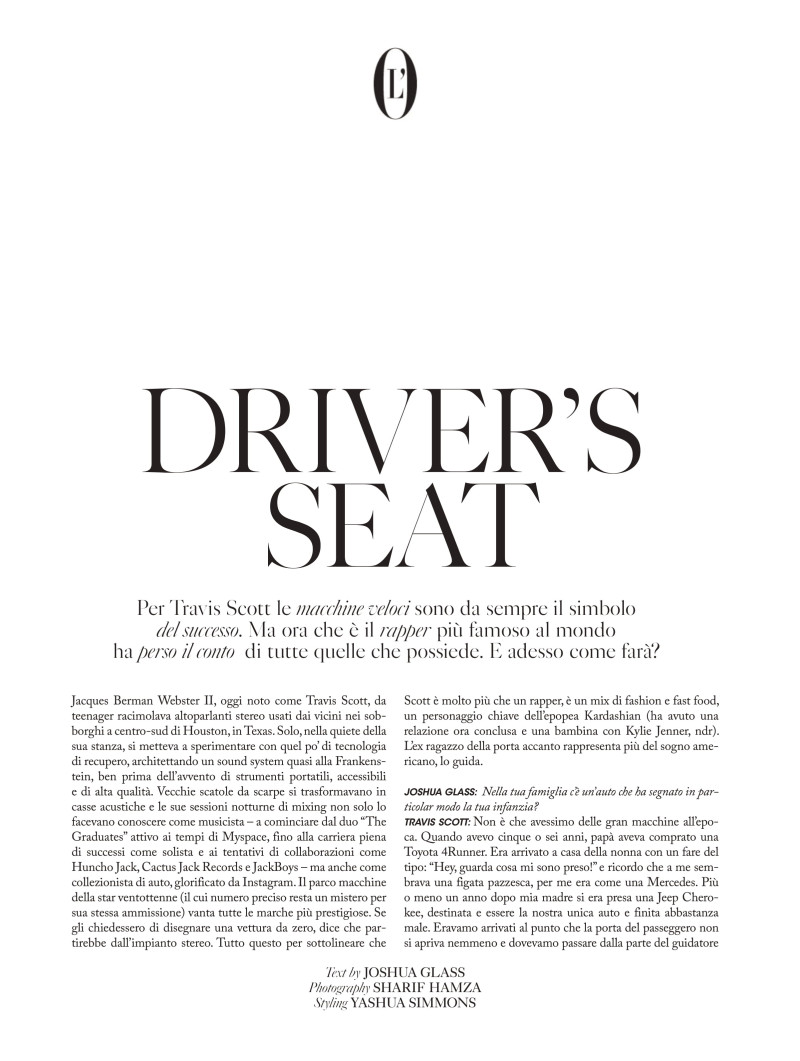 Driver\'s Seat, March 2021