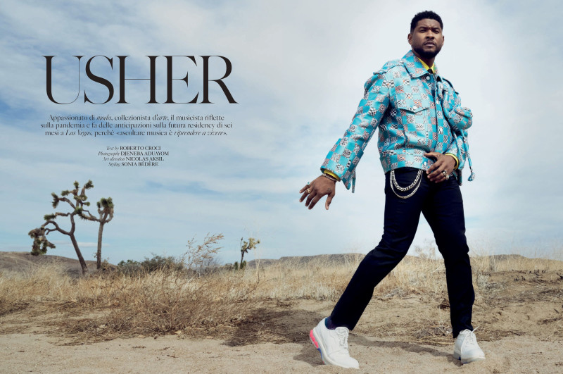 Usher, March 2021